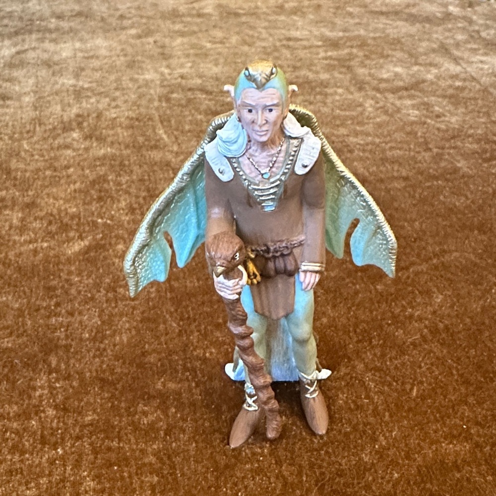 Fantasy Elf Action Figure with Staff
